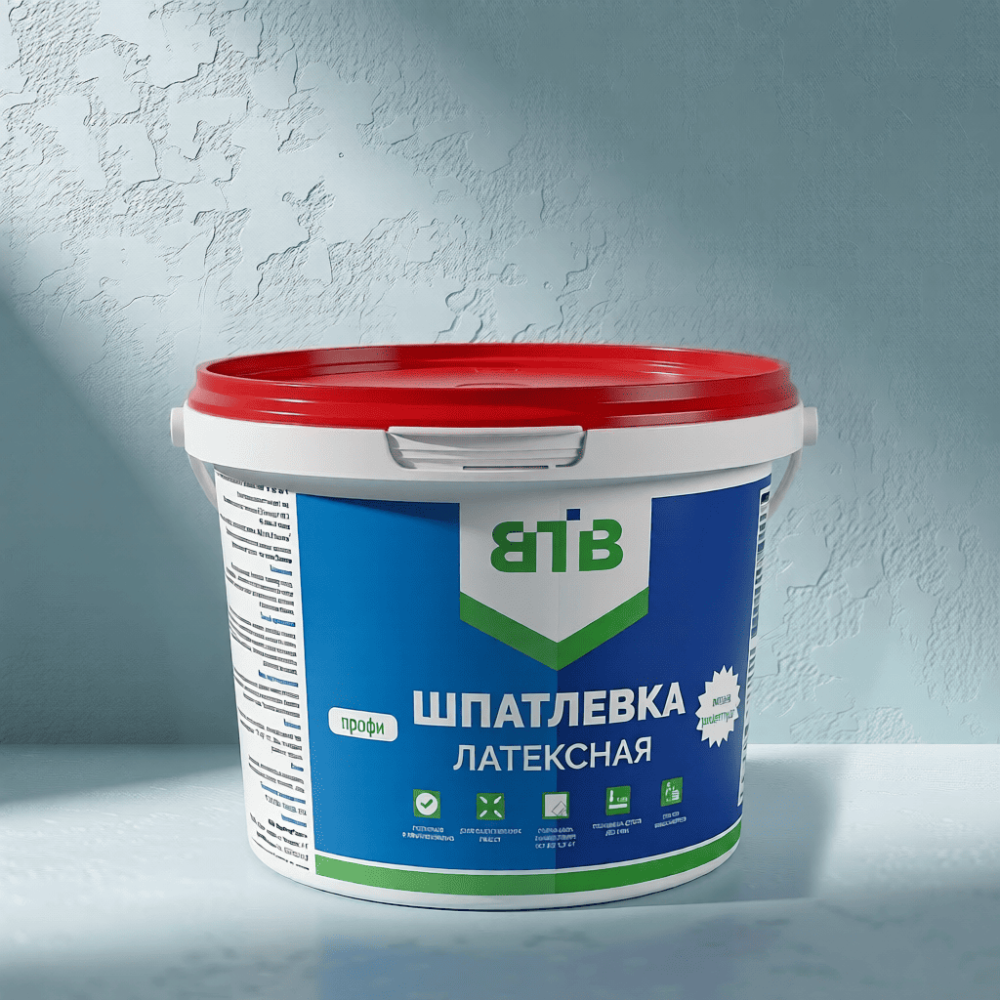 Шпатлевка латексная ВТВ Профи, 8кг 