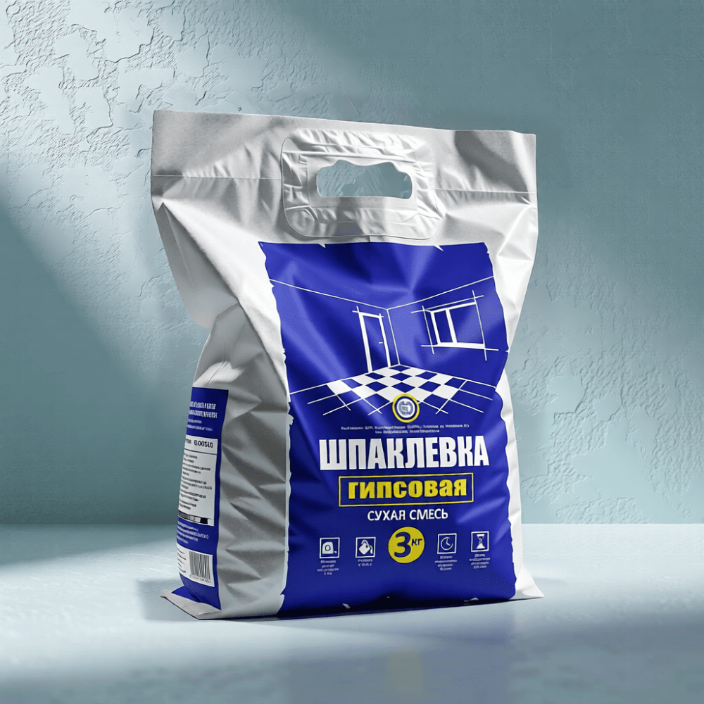 Шпаклевка гипсовая, 3 кг