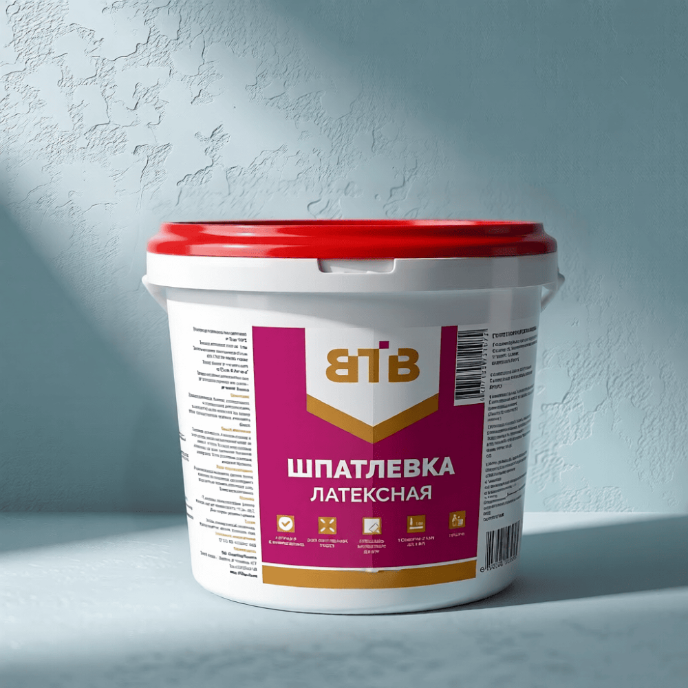 Шпатлевка латексная ВТВ 0,7кг 