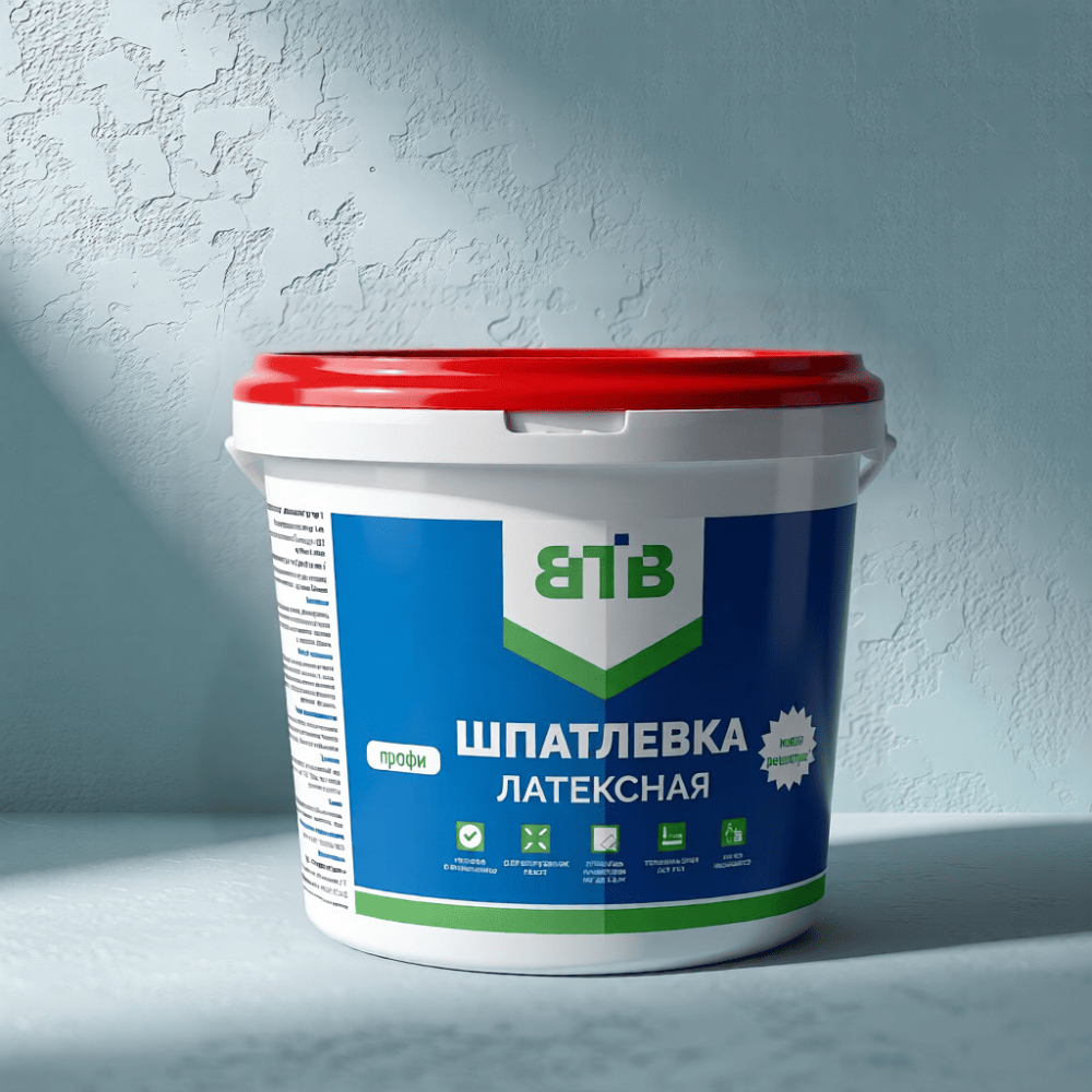 Шпатлевка латексная ВТВ Профи, 5кг 