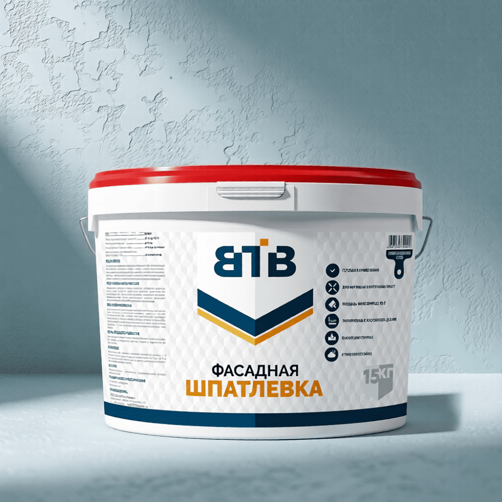 Шпатлевка фасадная ВТВ 15 кг #REGION_NAME_DECLINE_PP#