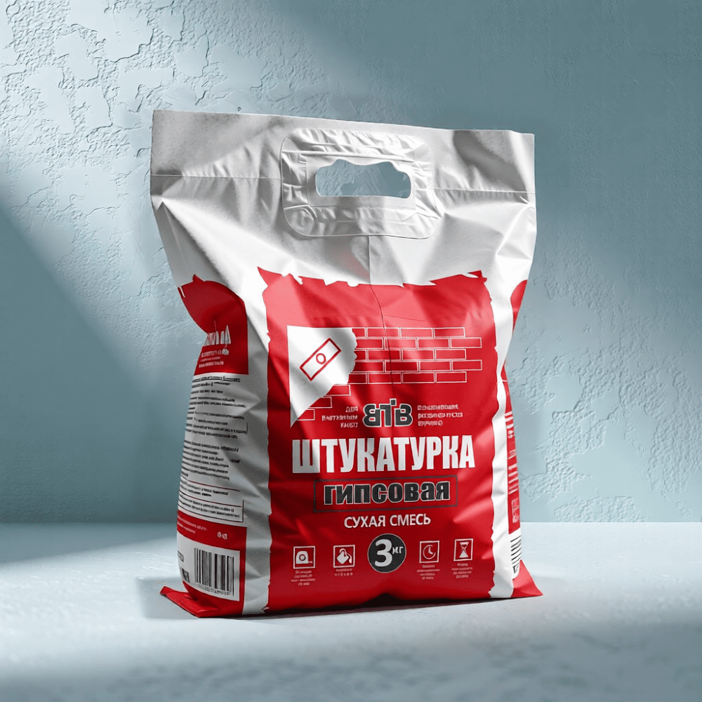 Штукатурка гипсовая, 3 кг