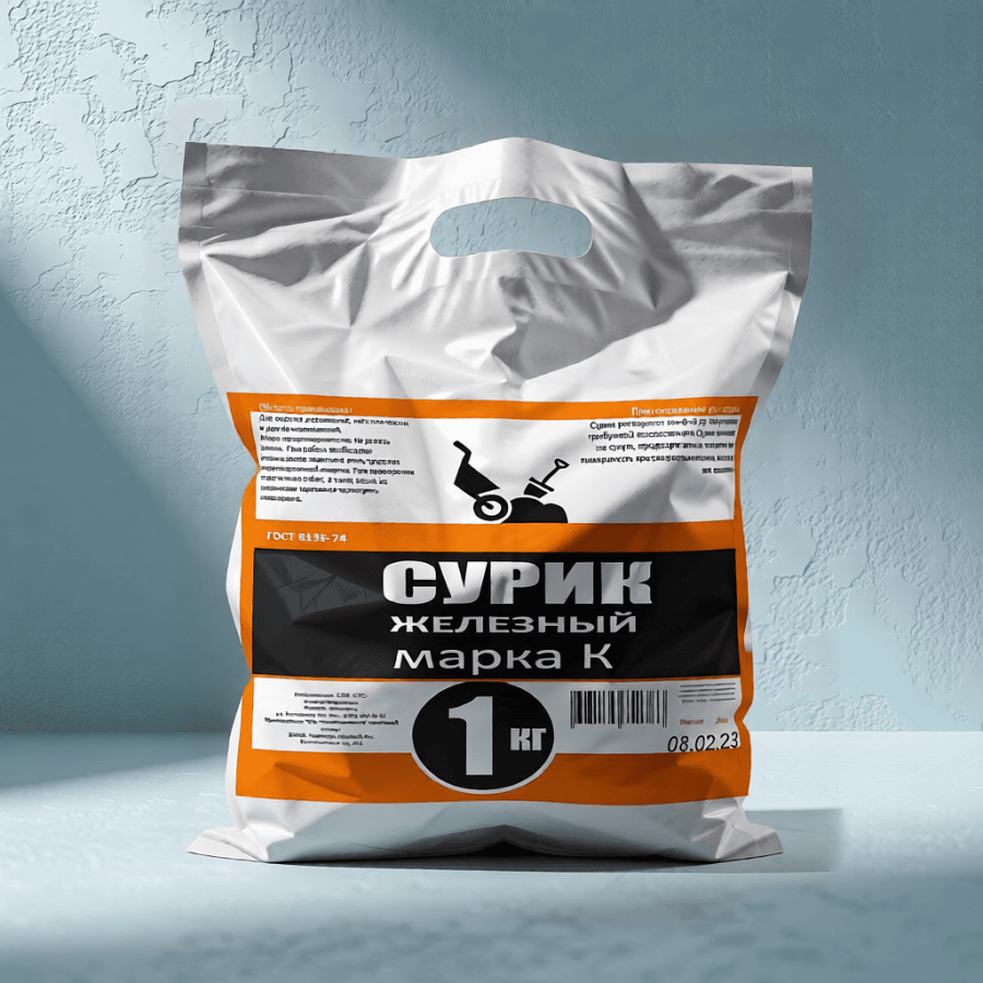 Сурик железный сухой, 1 кг
